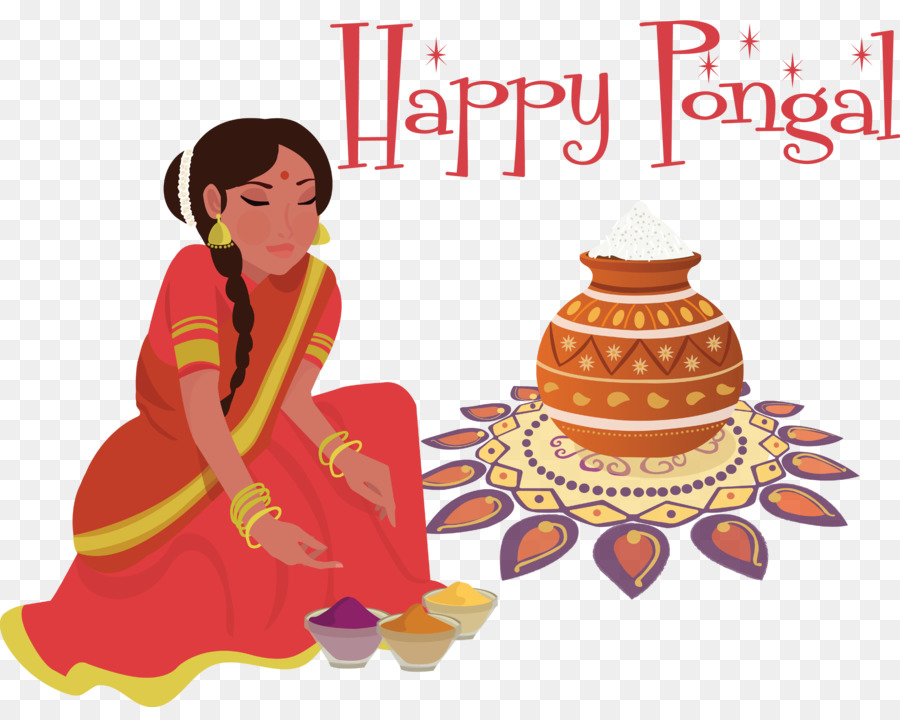 Pongal，Sankranti De Maka PNG