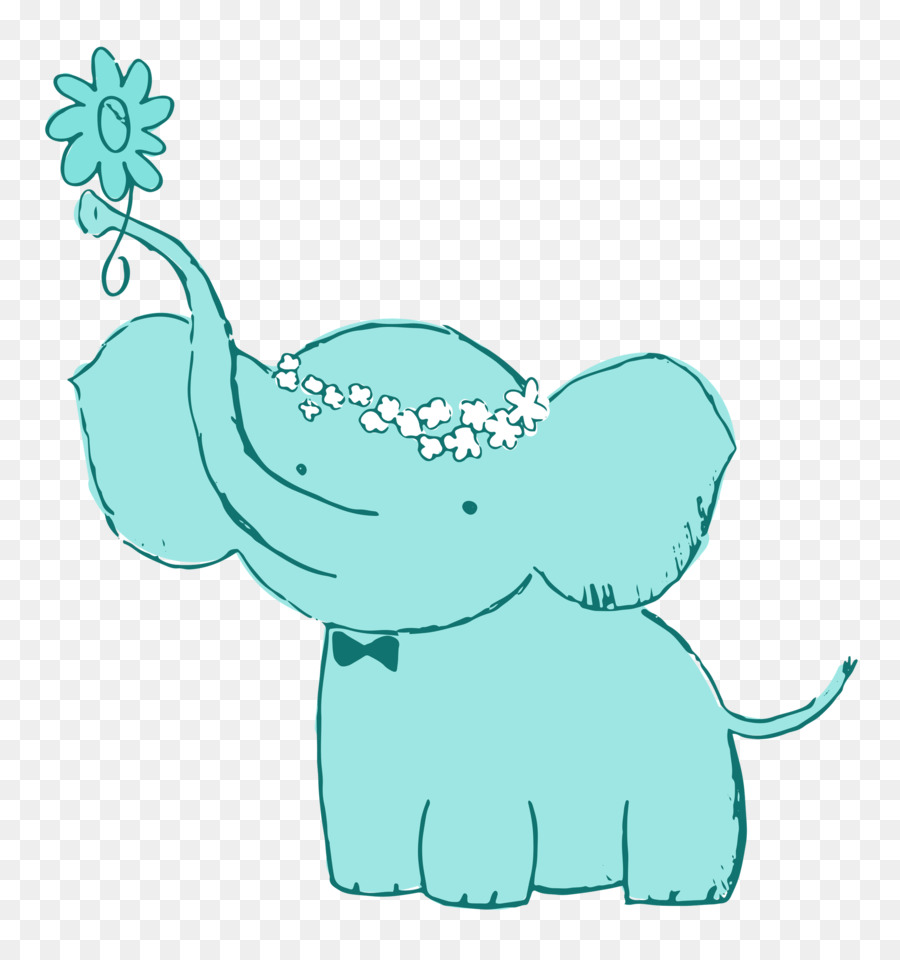 Dibujo，Elefante PNG