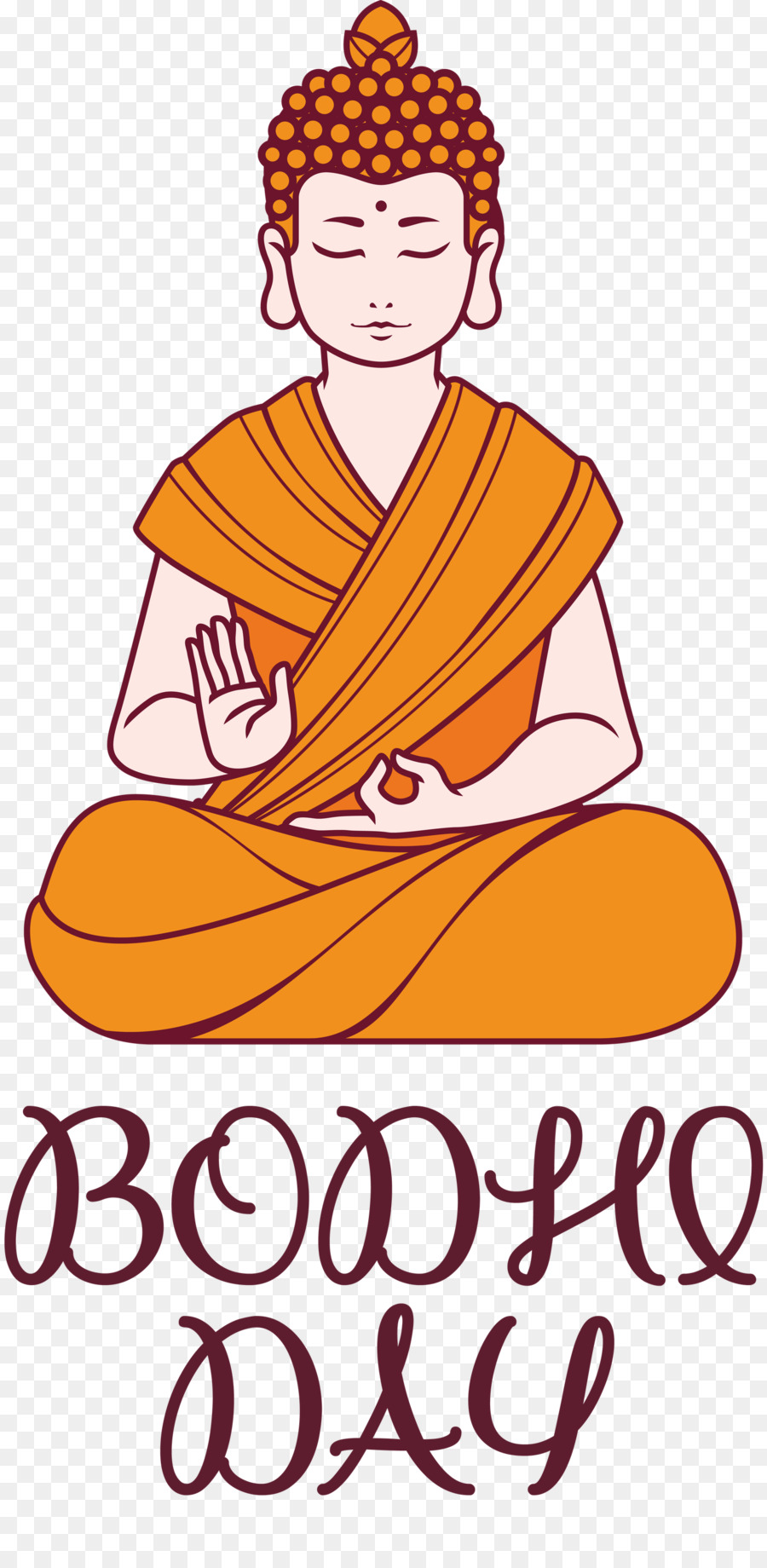 Bodhi Día，Color PNG