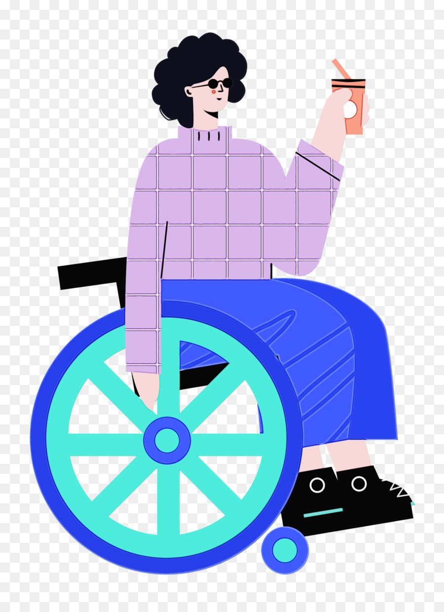 Persona En Silla De Ruedas，Discapacidad PNG