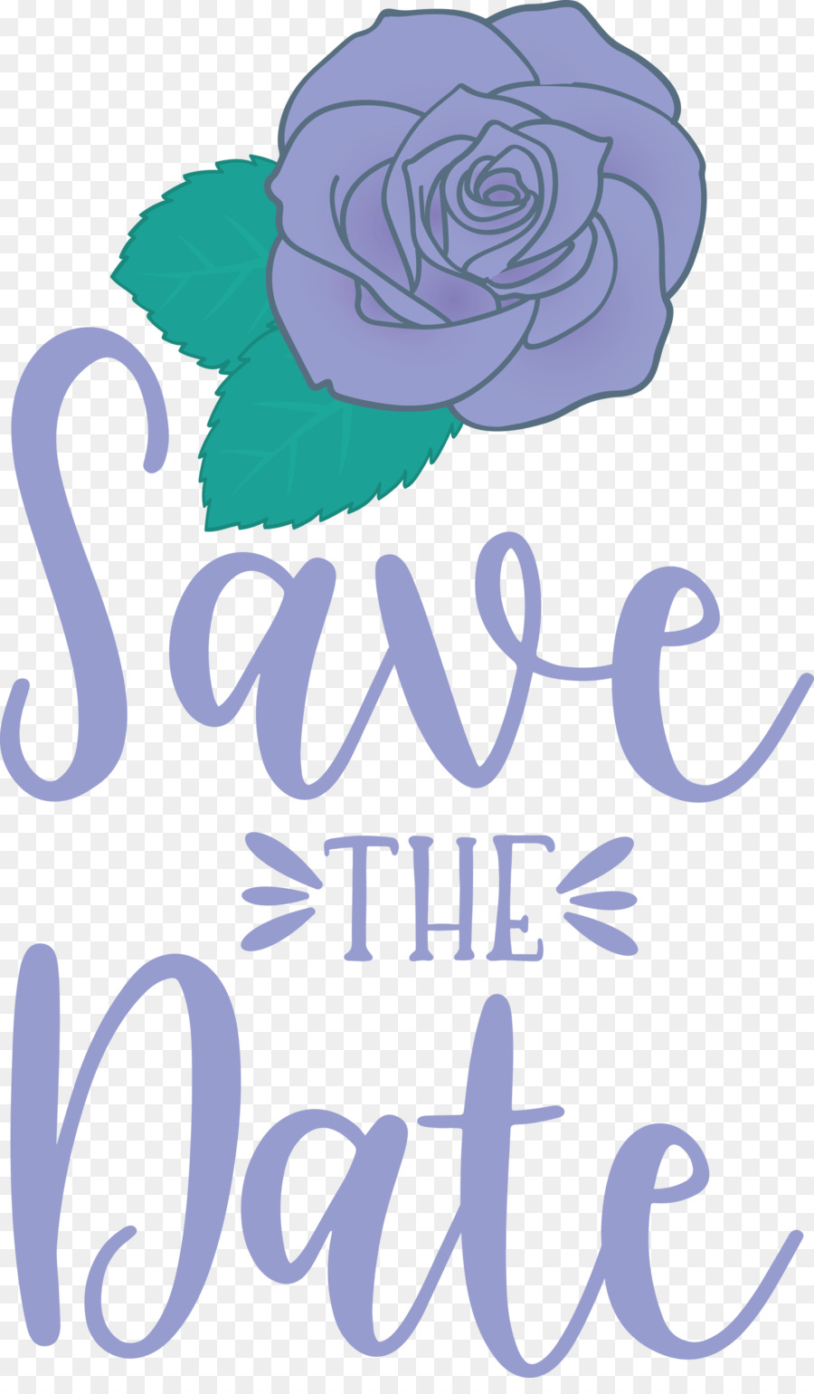 Diseño Floral，Rosa Azul PNG