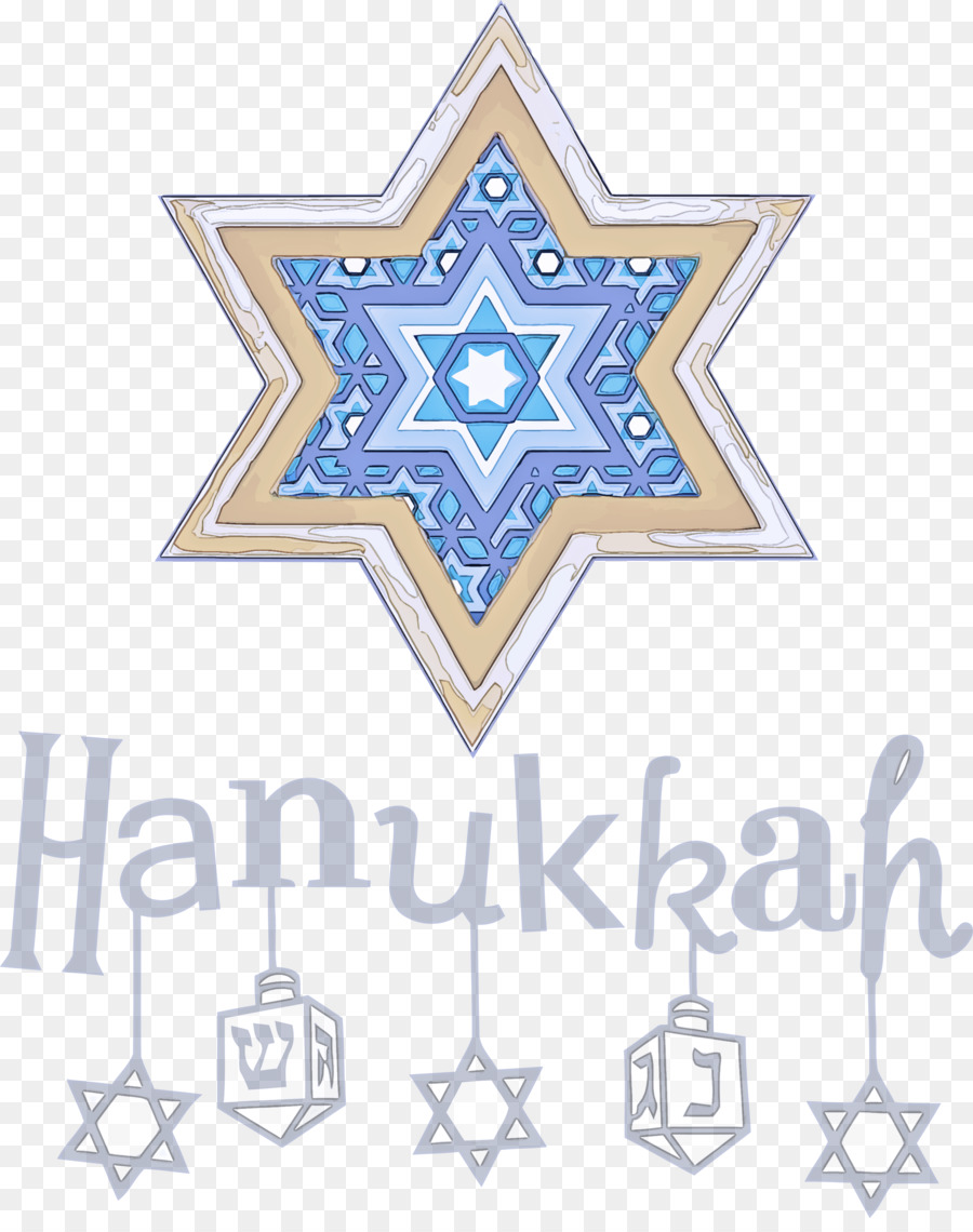 Hanukkah，Arte De Línea PNG