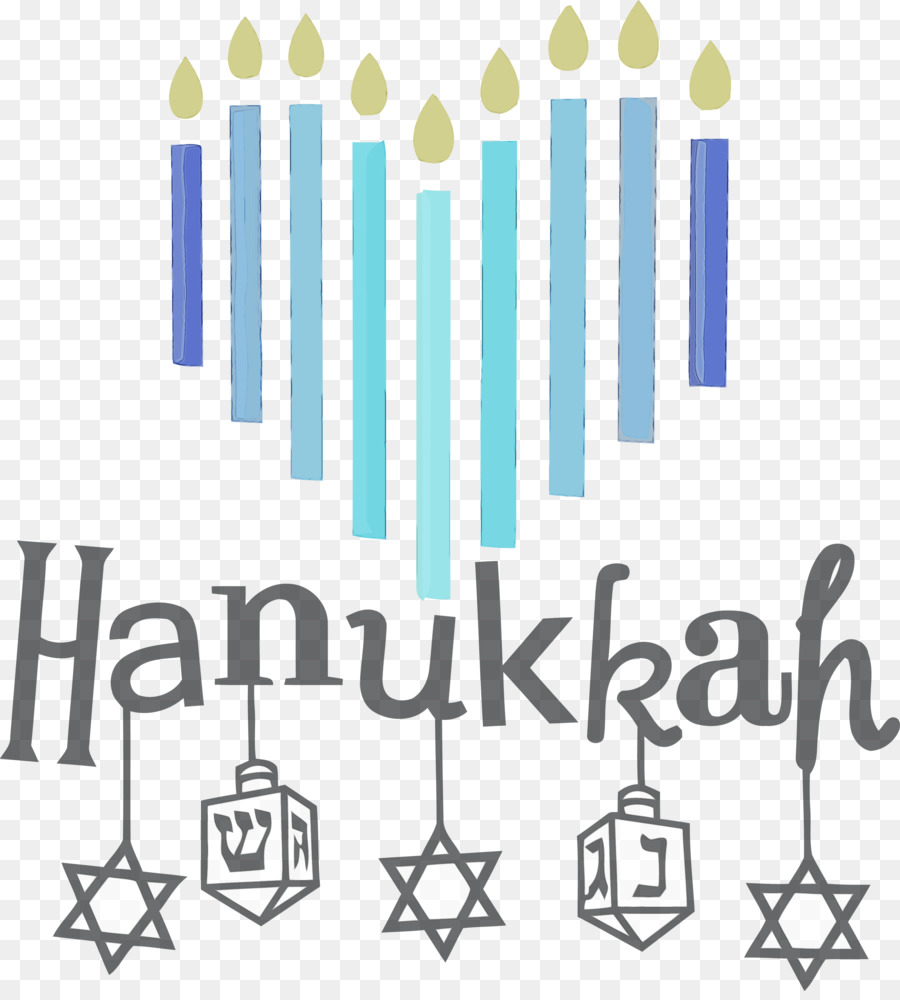 Hanukkah，Menorá De Januca PNG