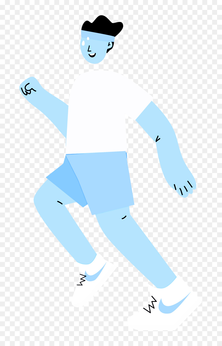 Azul Eléctrico M，Ropa PNG