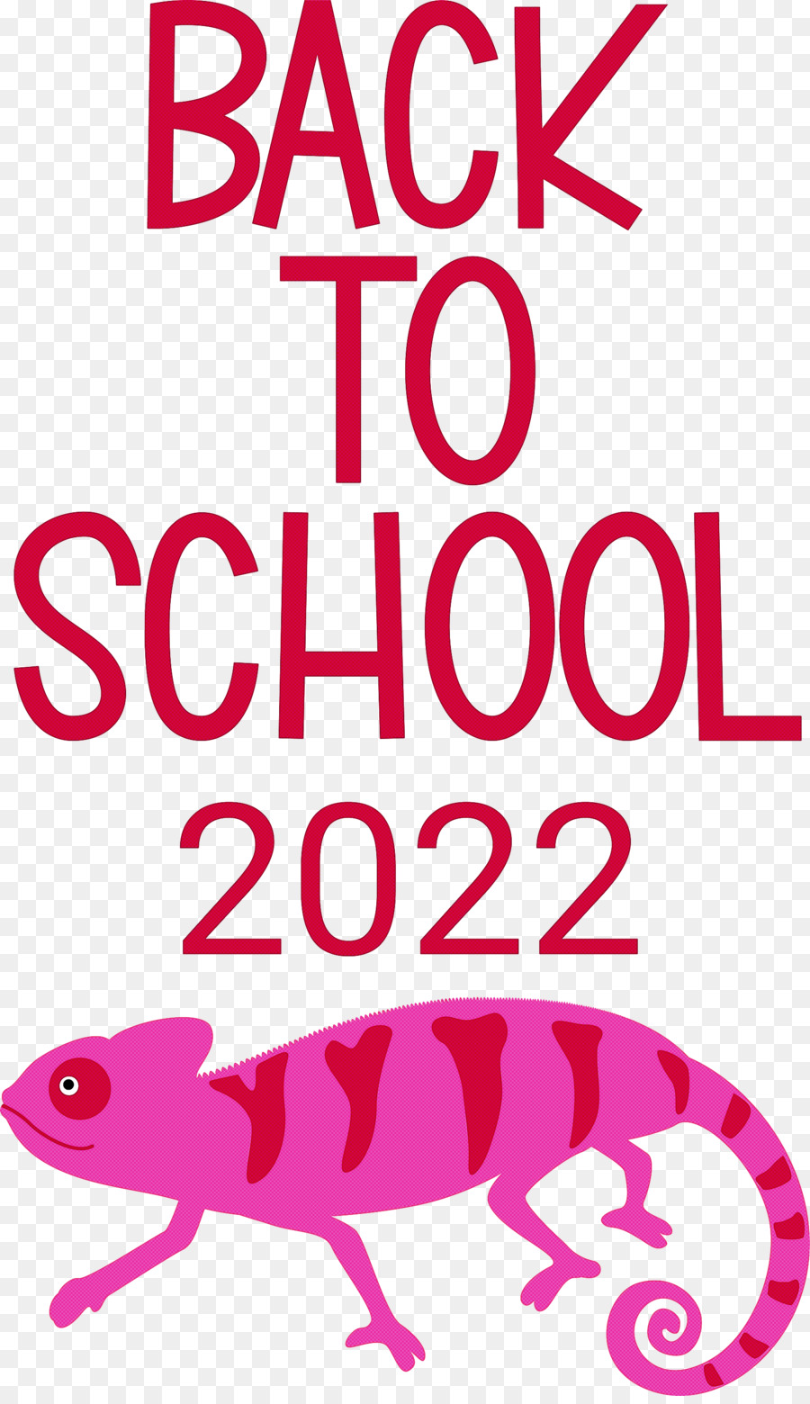 Regreso A Clases 2022，Camaleón PNG