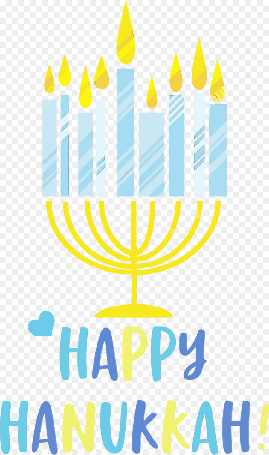 Hanukkah，Menorah Del Templo PNG