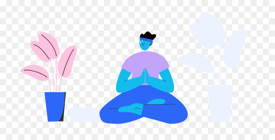 Persona Meditando，Yoga PNG