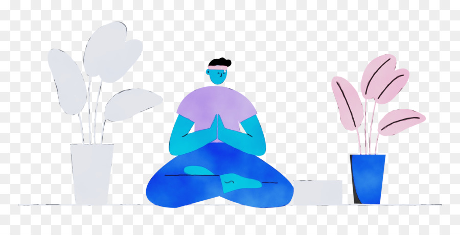 Persona Meditando，Yoga PNG