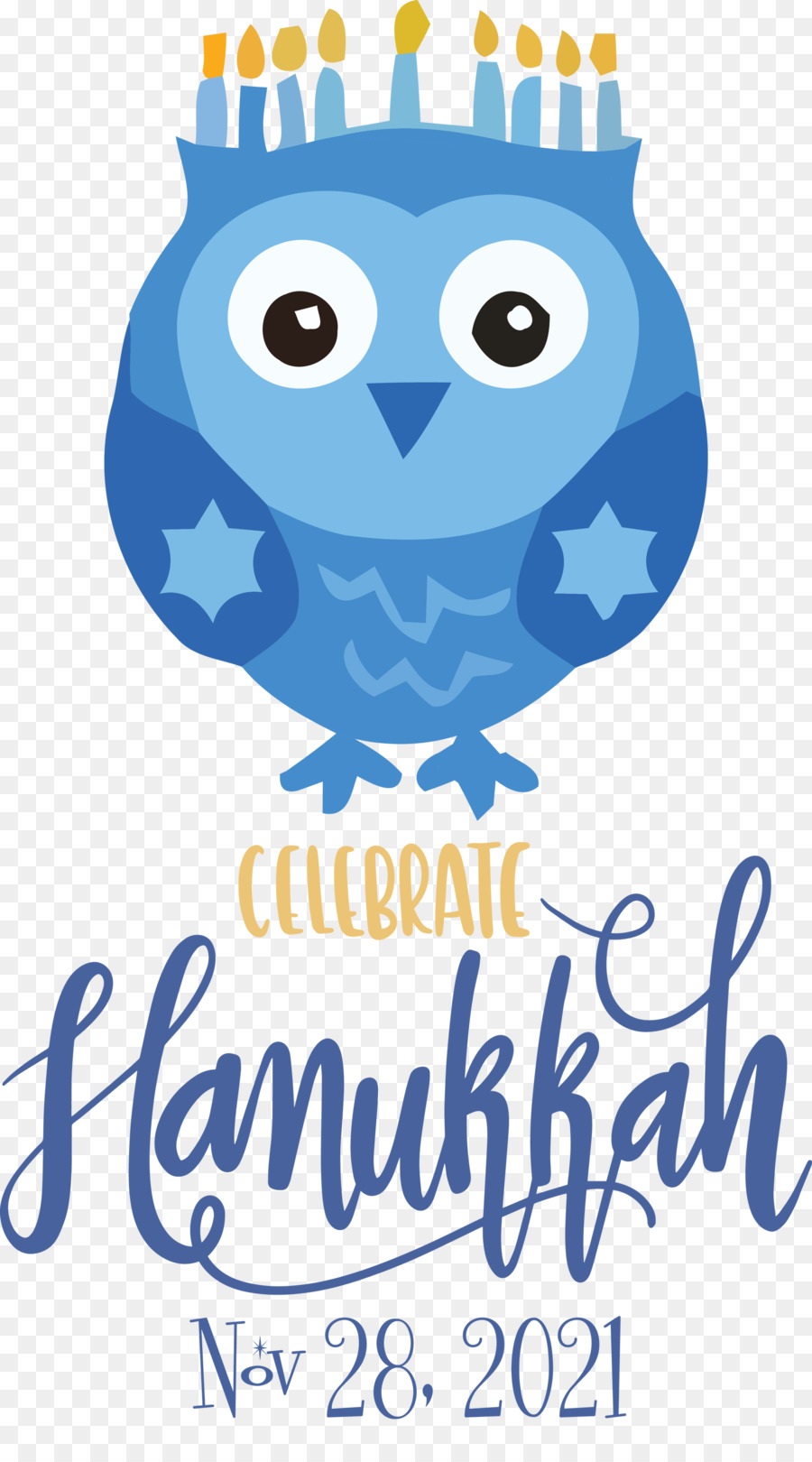 Hanukkah，Menorá De Januca PNG