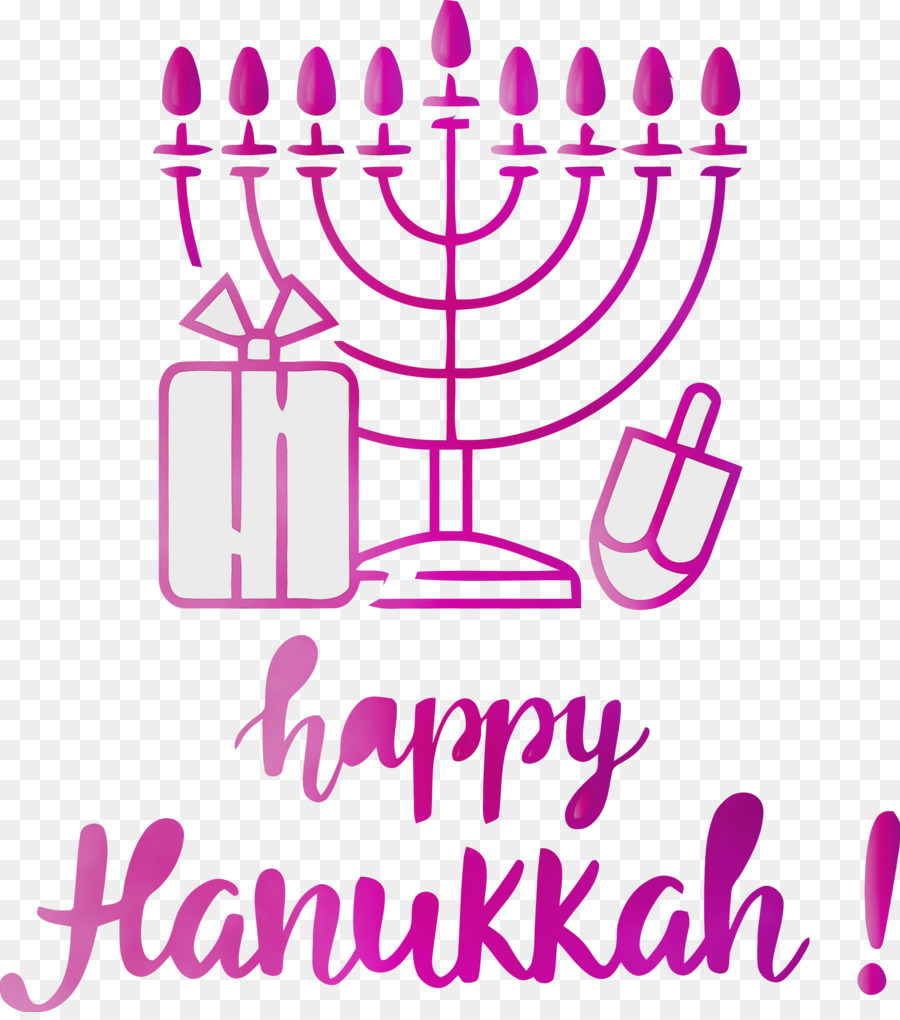 Hanukkah，Menorá De Januca PNG