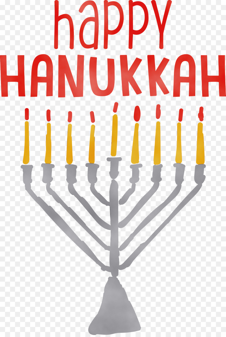 Hanukkah，Menorá De Januca PNG