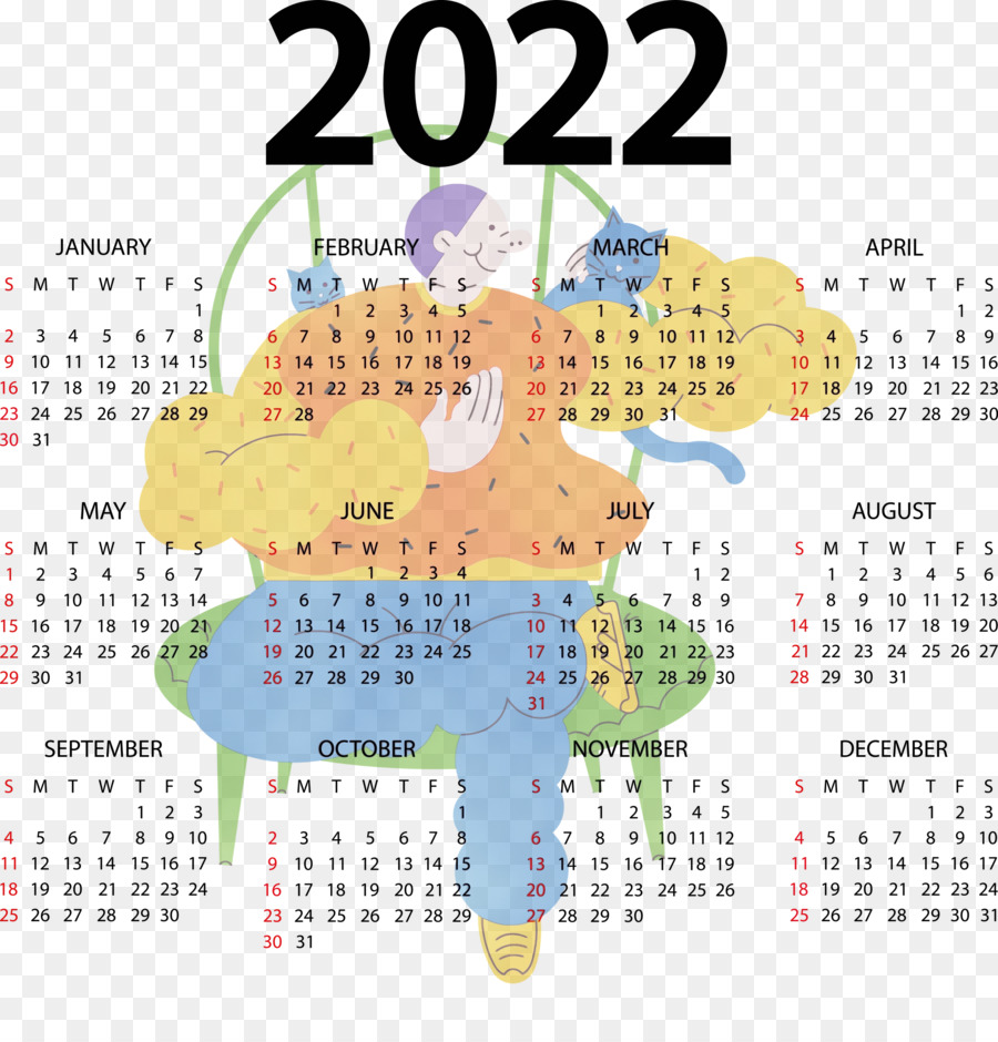 Sistema De Calendario，Año Calendario PNG