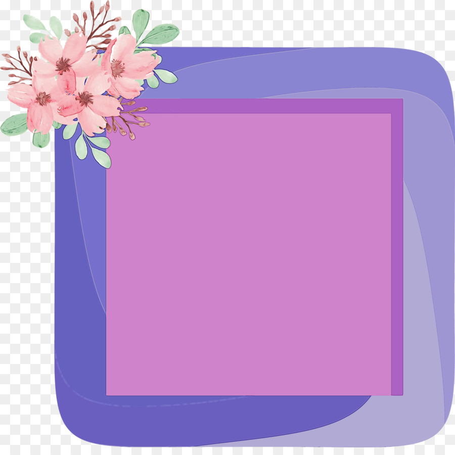 Rectángulo，Violeta PNG