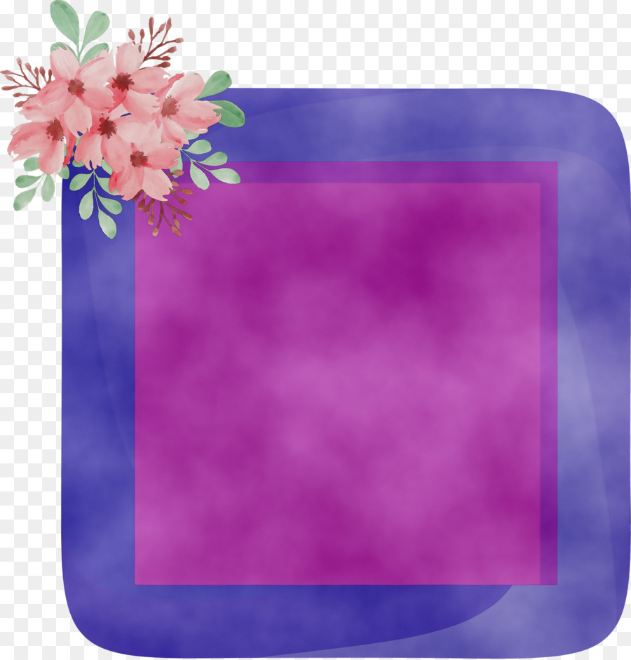 Rectángulo，Violeta PNG