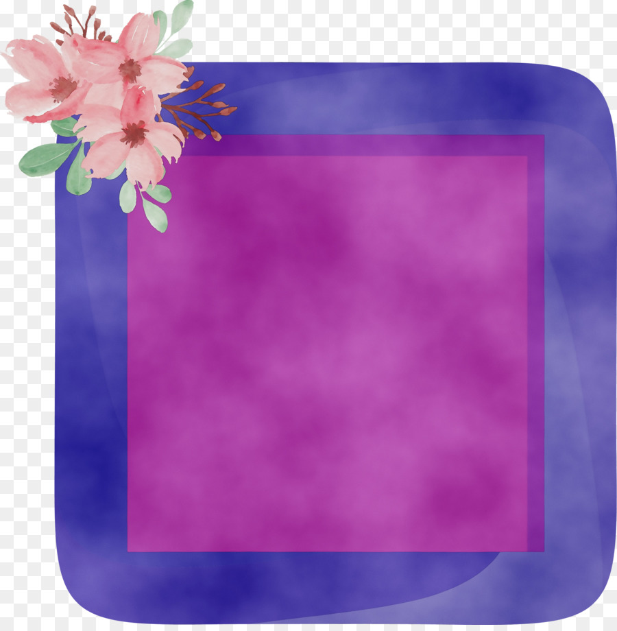 Rectángulo，Violeta PNG