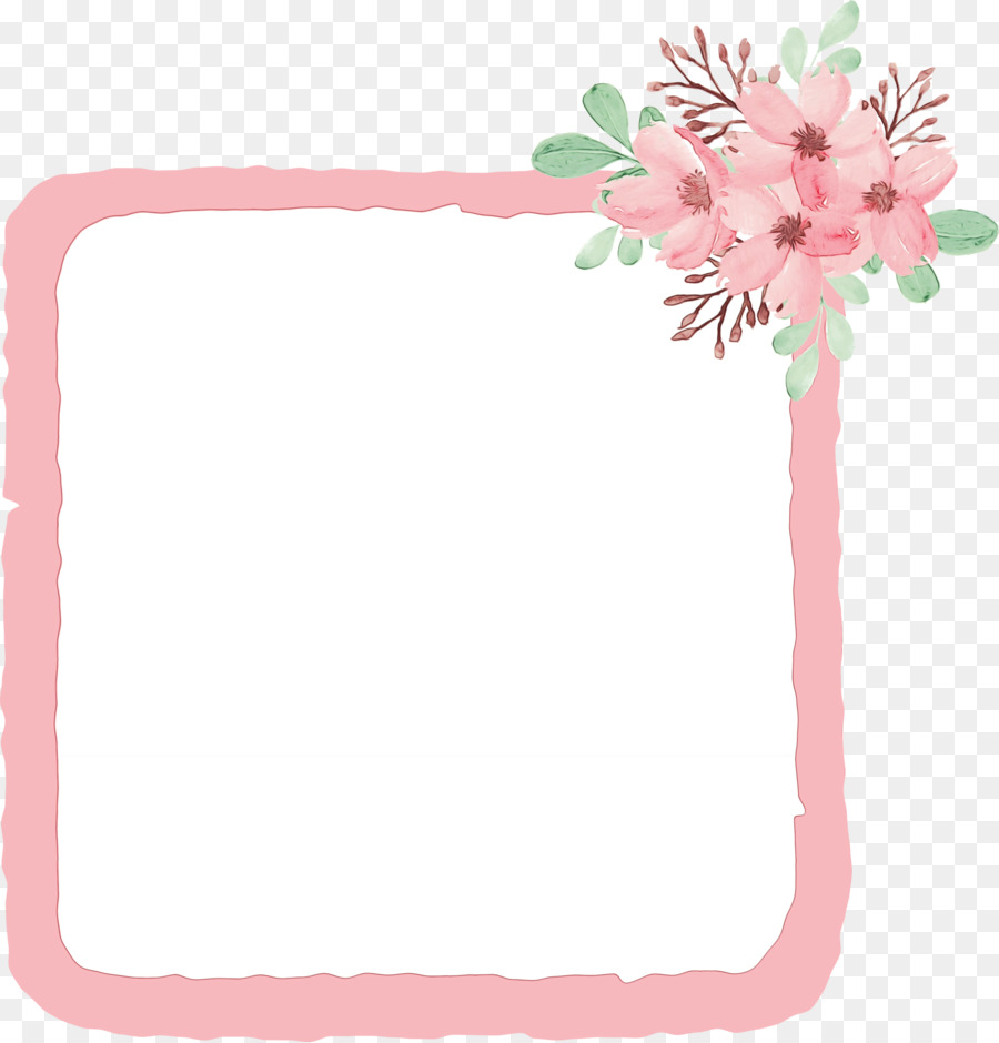 Marco Floral，Borde PNG