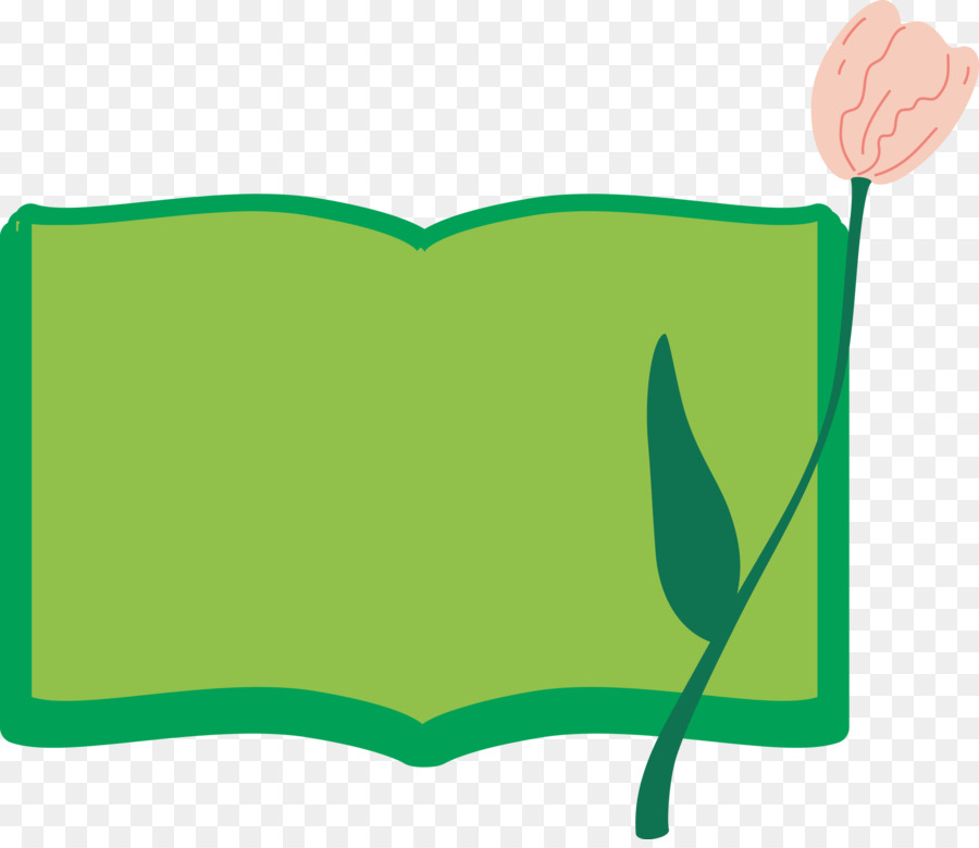 Libro Abierto，Flores PNG