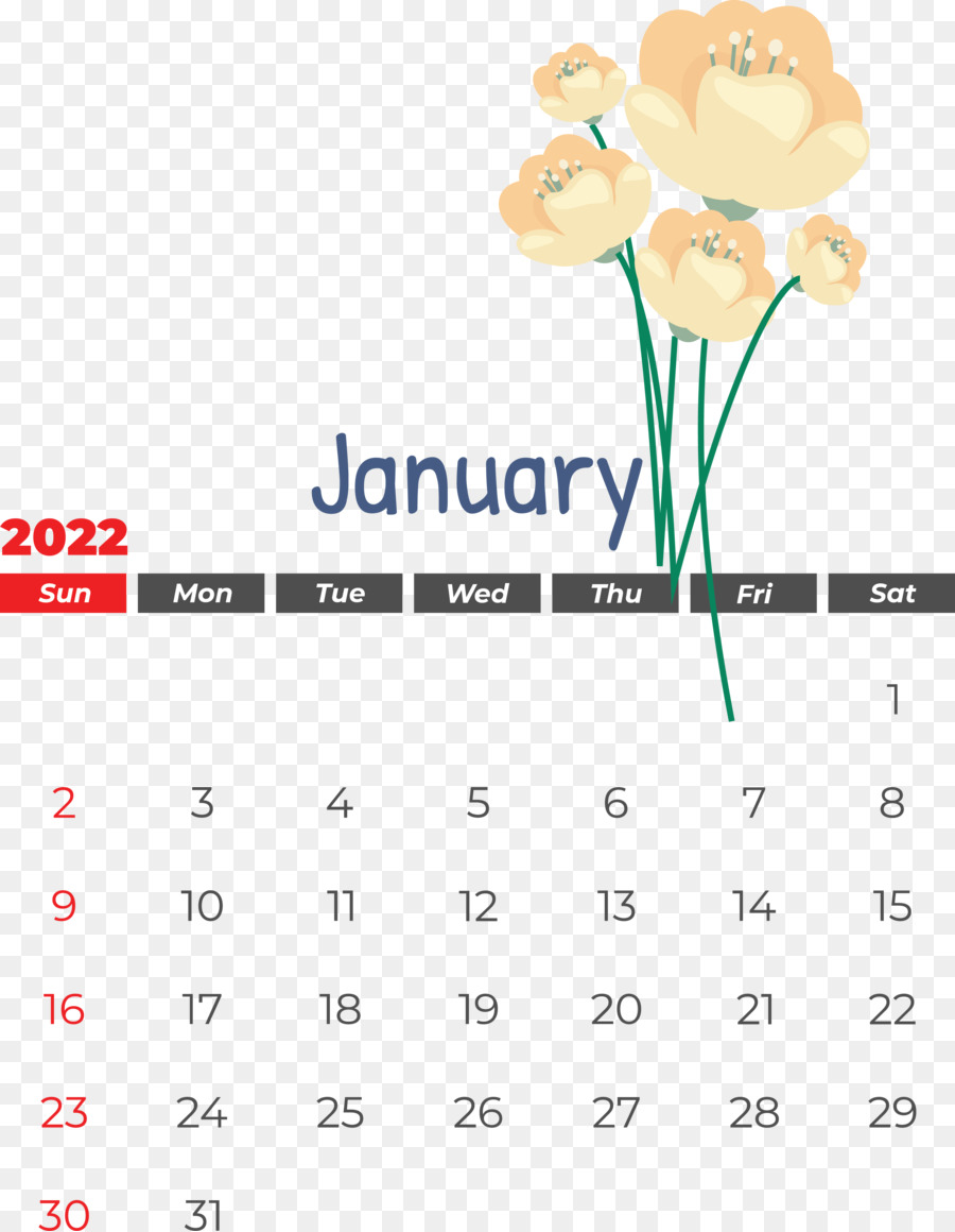 Calendario，De Enero PNG