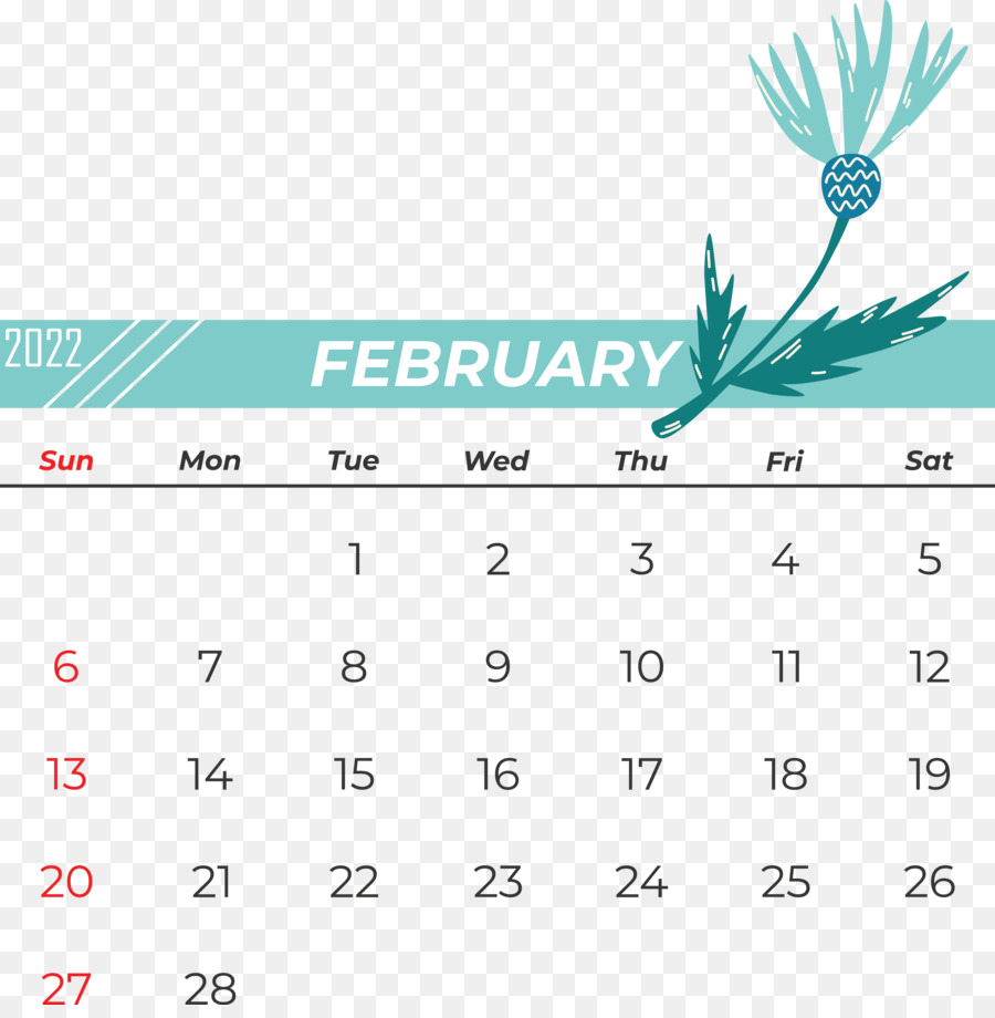 Calendario Febrero，Mes PNG