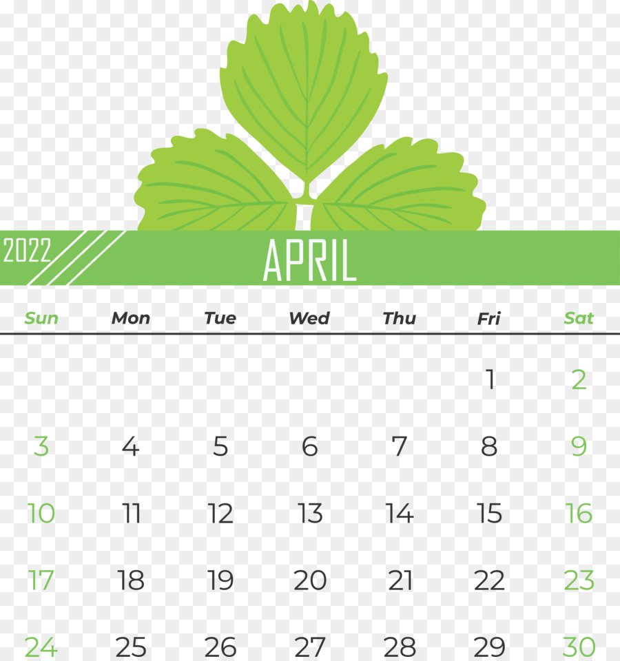 Calendario Abril，Fecha PNG