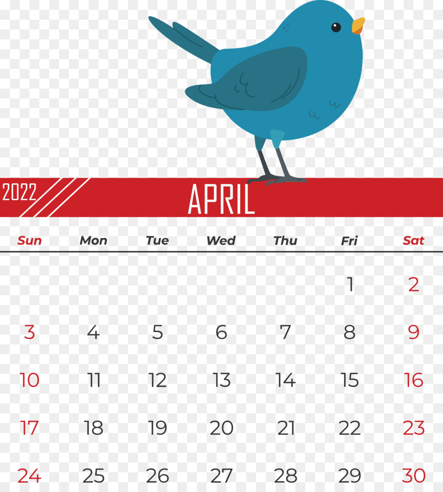 Calendario Abril，Calendario PNG