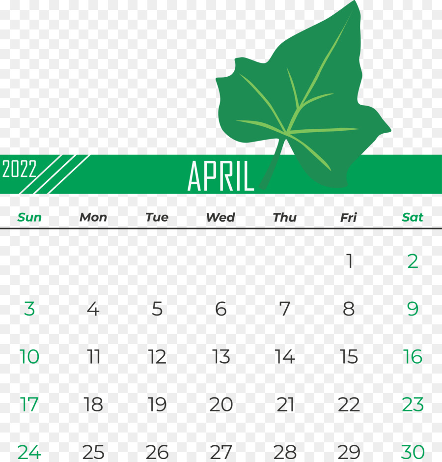 Calendario Abril，Mes PNG