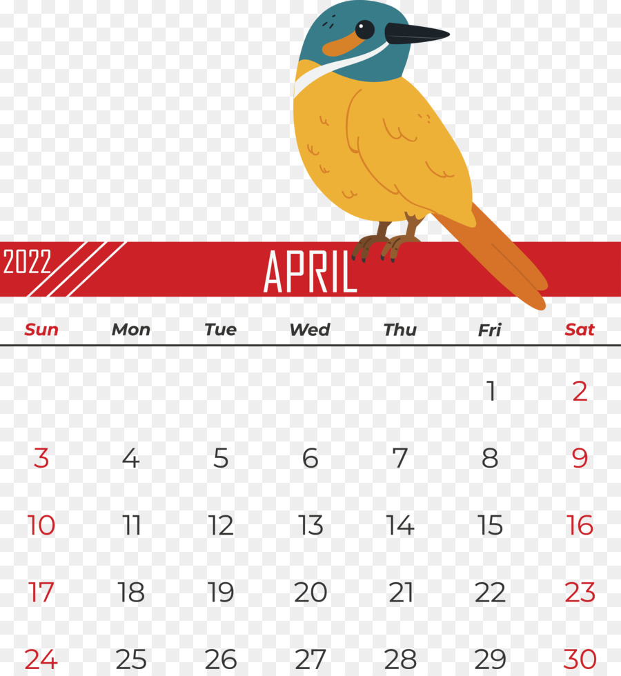 Calendario Abril，Calendario PNG