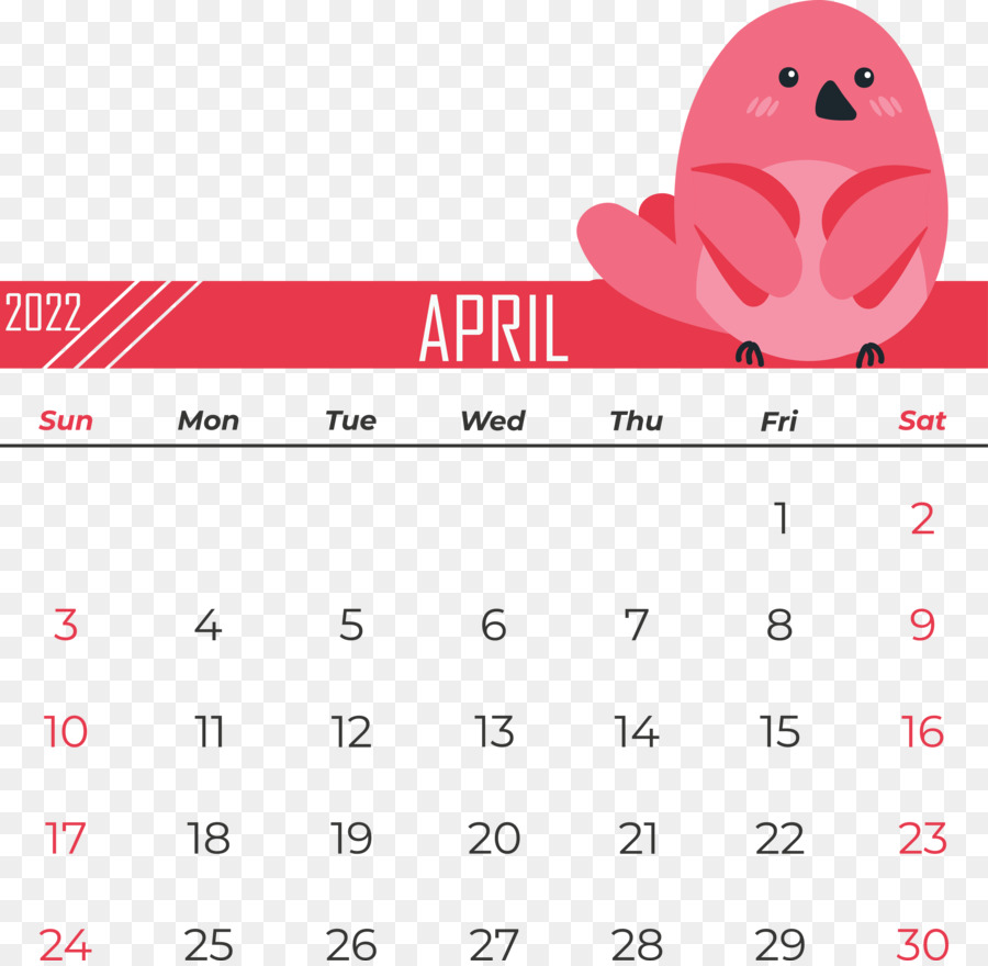 Calendario Abril，Calendario PNG