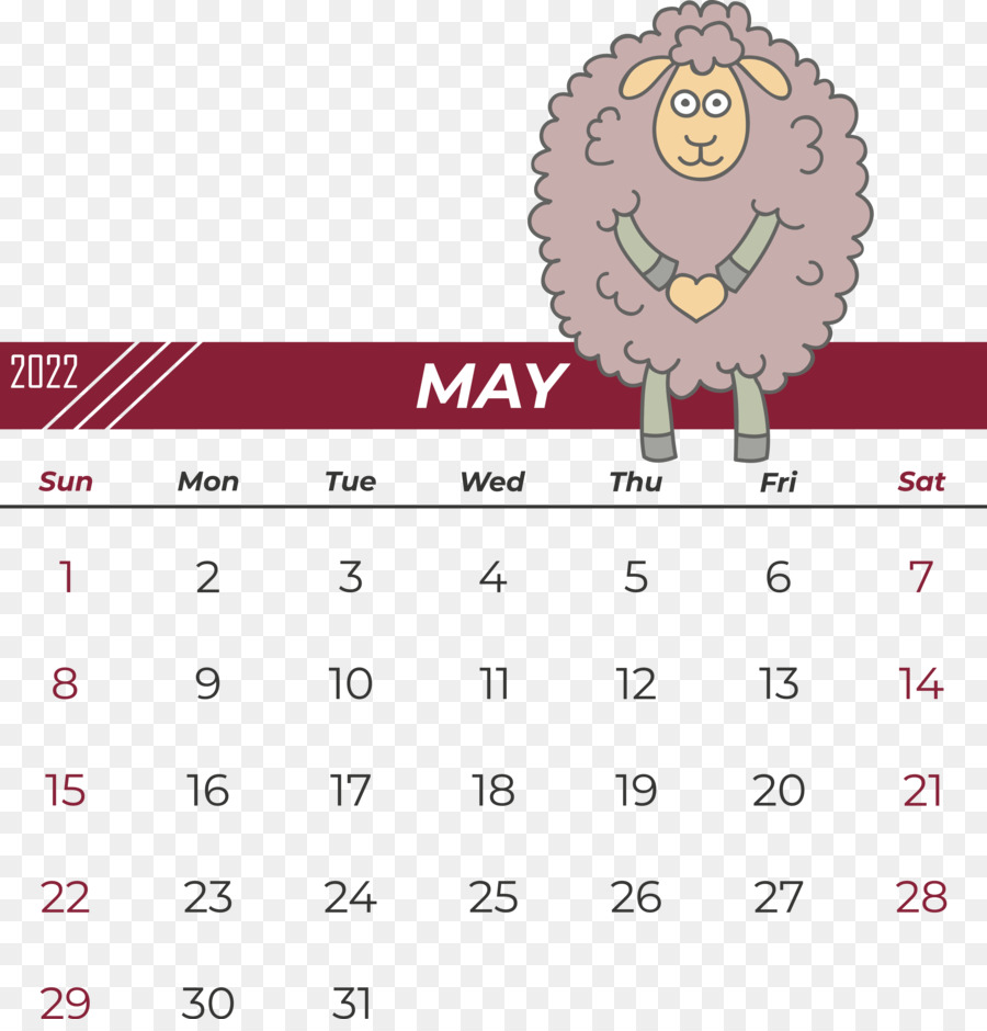 Calendario De Mayo，Puede PNG