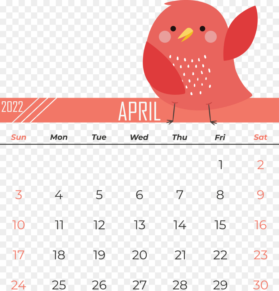 Calendario De Abril，Mes PNG