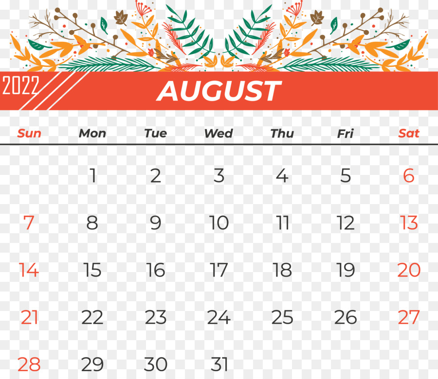 Calendario，Línea PNG