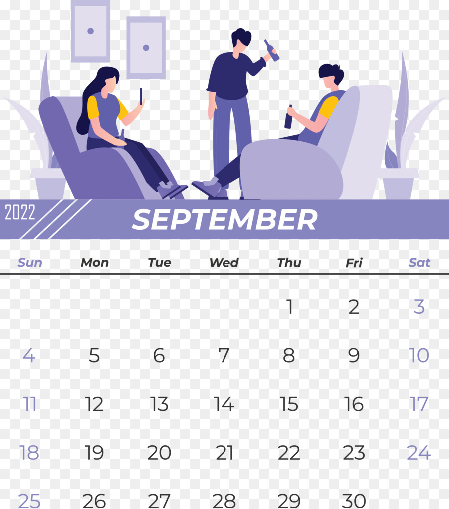 Calendario，Conversación PNG