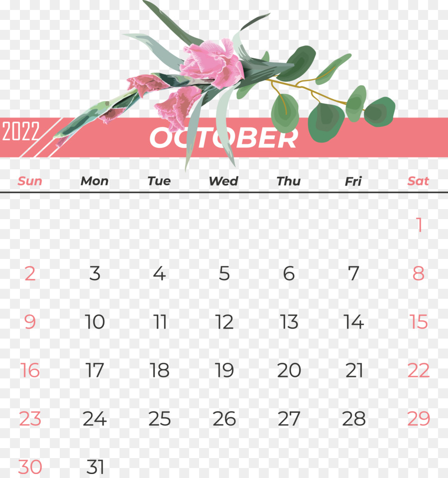 Calendario，Línea PNG