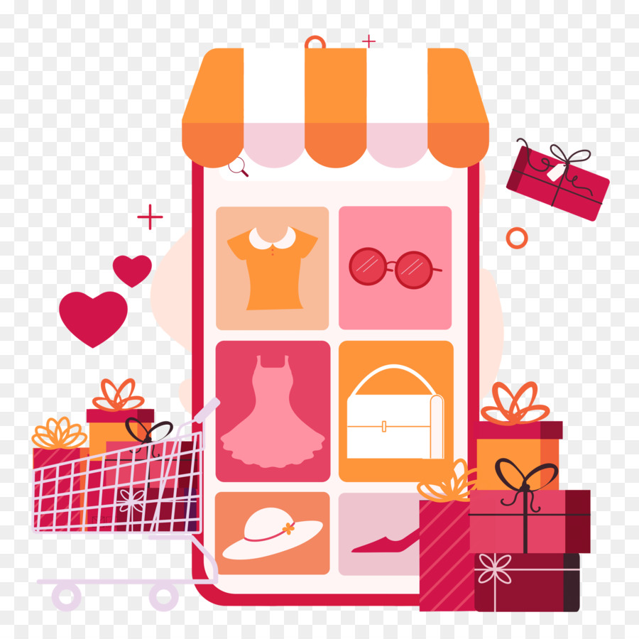 Compras En Línea，Comercio Electrónico PNG