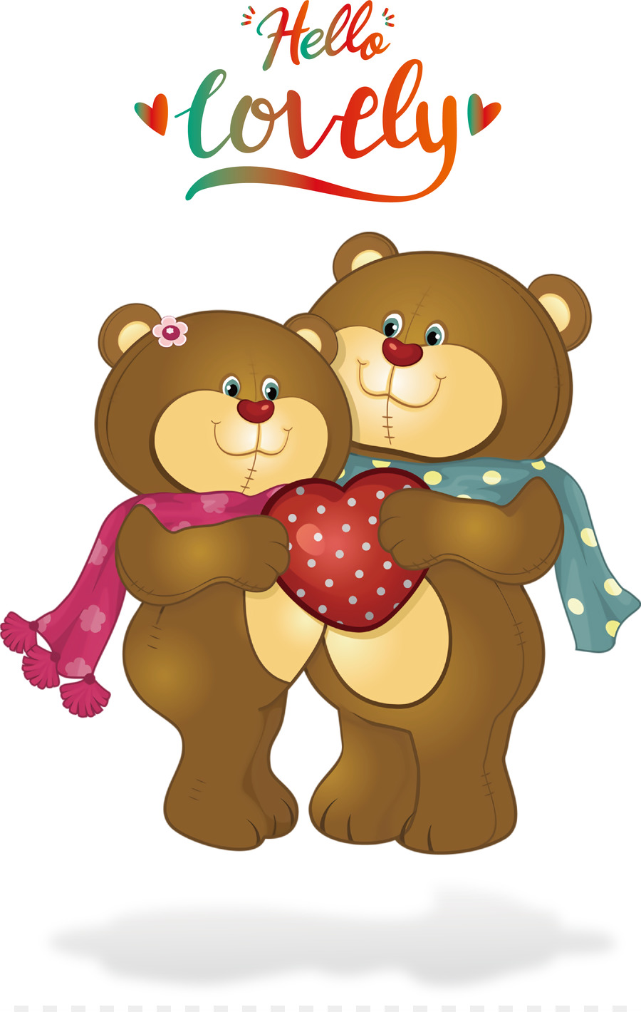 Los Osos，Día De San Valentín Oso De Peluche PNG