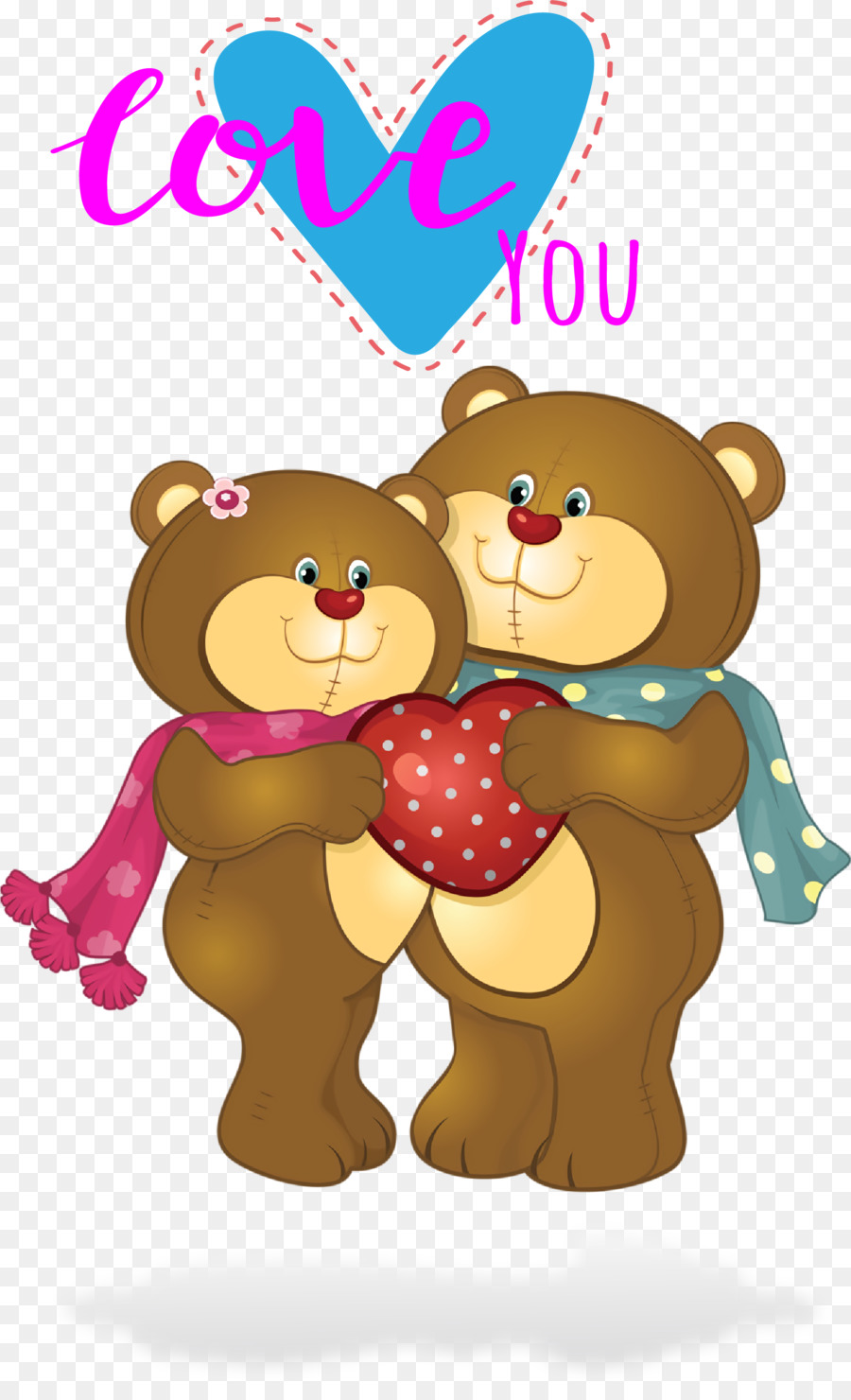 Los Osos，Día De San Valentín Oso De Peluche PNG