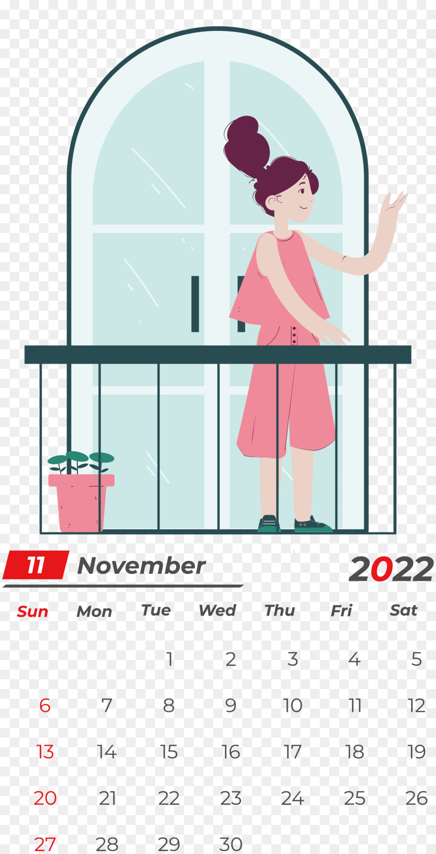 Calendario，Noviembre PNG