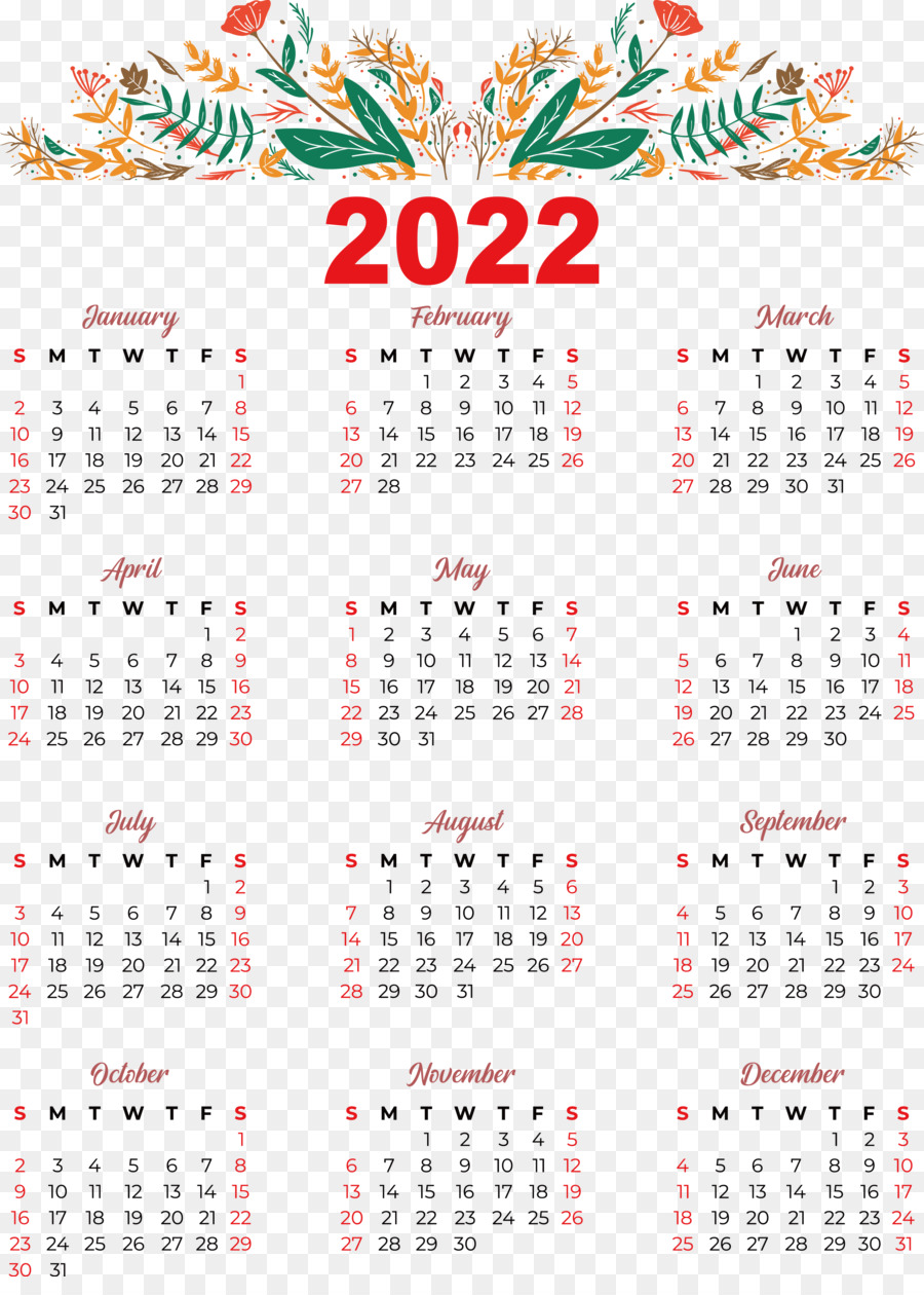 Calendario 2024，Fechas PNG