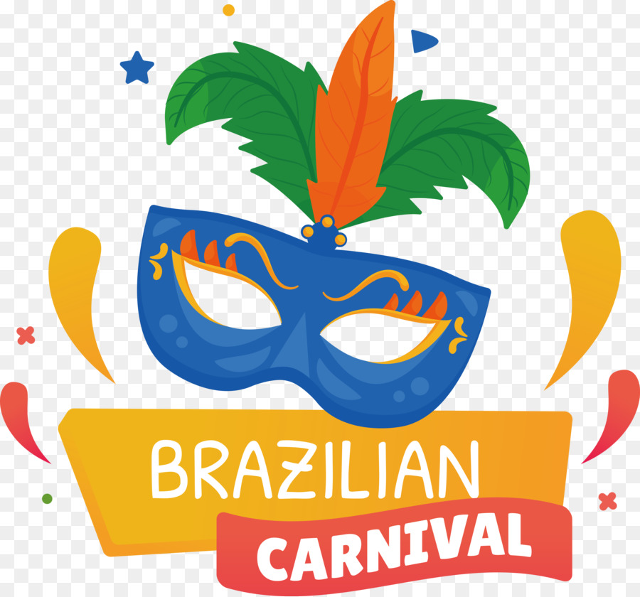 Carnaval Brasileño，Mascarilla PNG