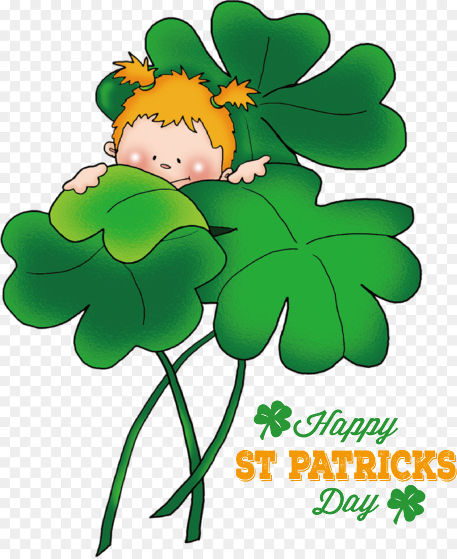 Trébol De Cuatro Hojas，St Patricks Day PNG