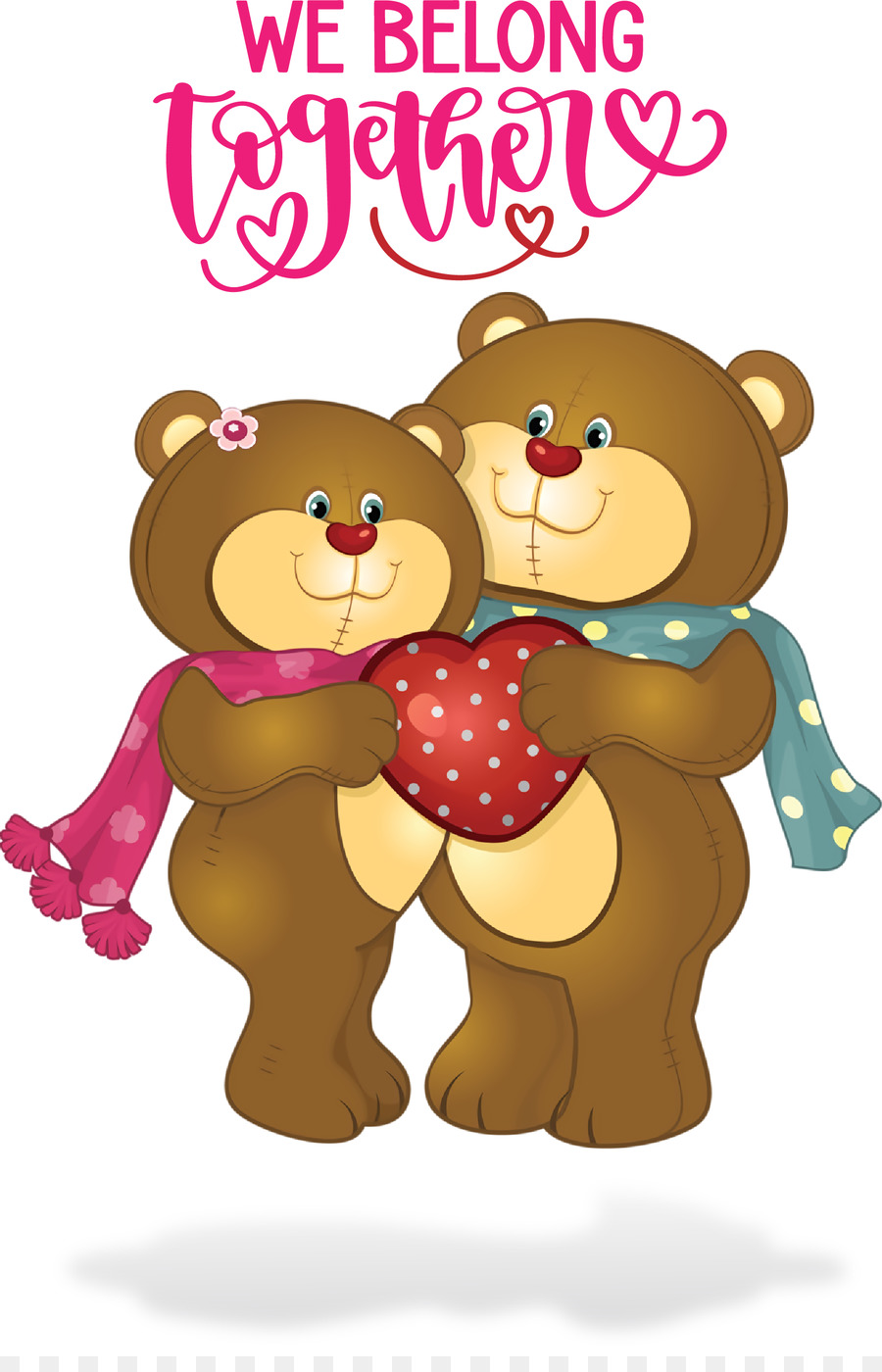 Los Osos，Día De San Valentín Oso De Peluche PNG