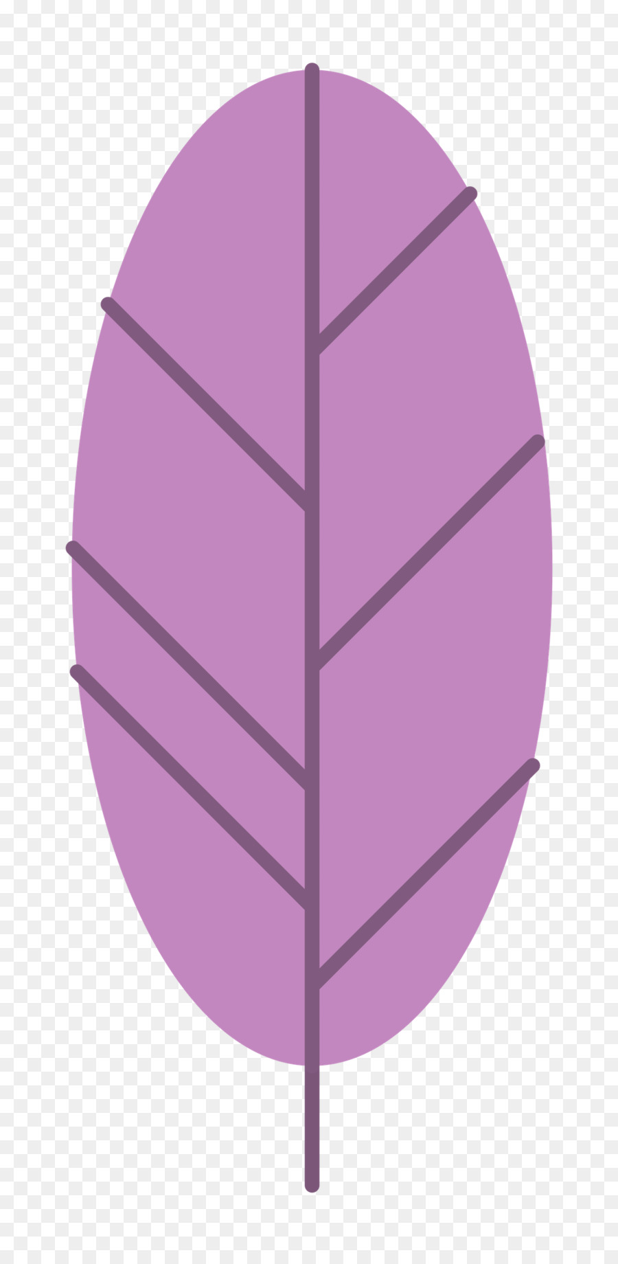 Hoja，Violeta PNG