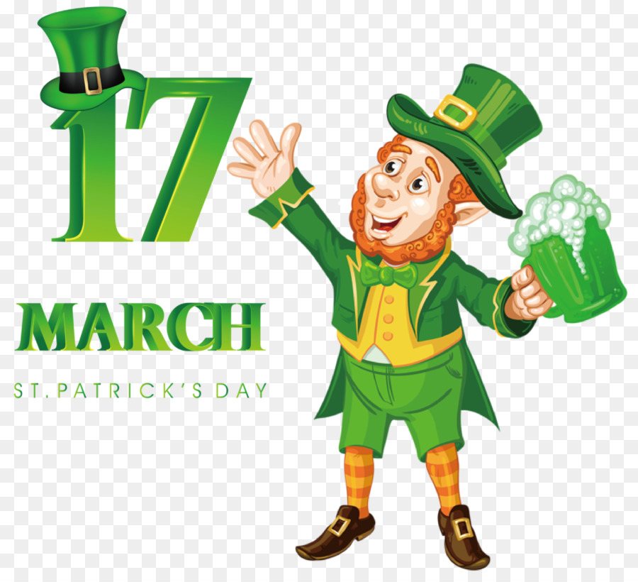 St Patricks Day，Duende Trampas PNG