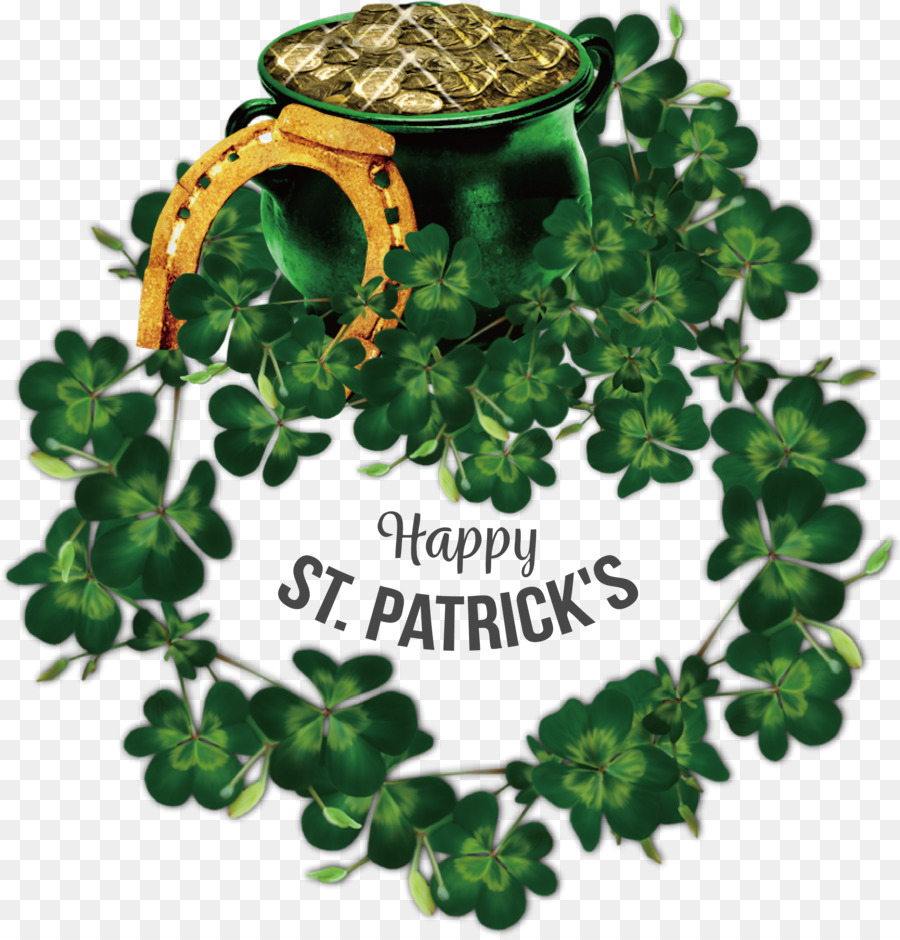 St Patricks Day，Trébol De Cuatro Hojas PNG