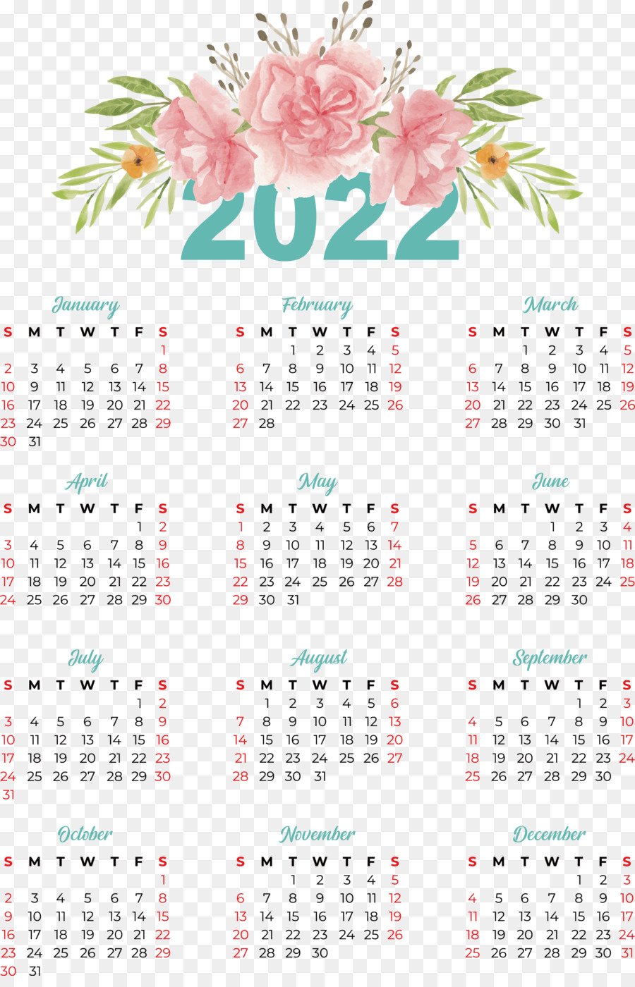 Calendario，Cartel PNG