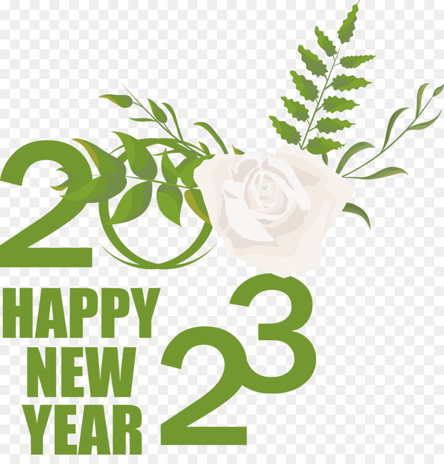 Año Nuevo 2023，Rosas PNG