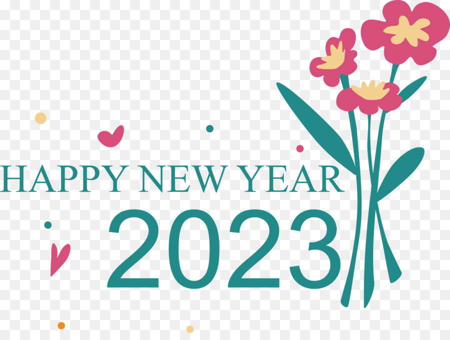 Feliz Año Nuevo 2023，Celebración PNG