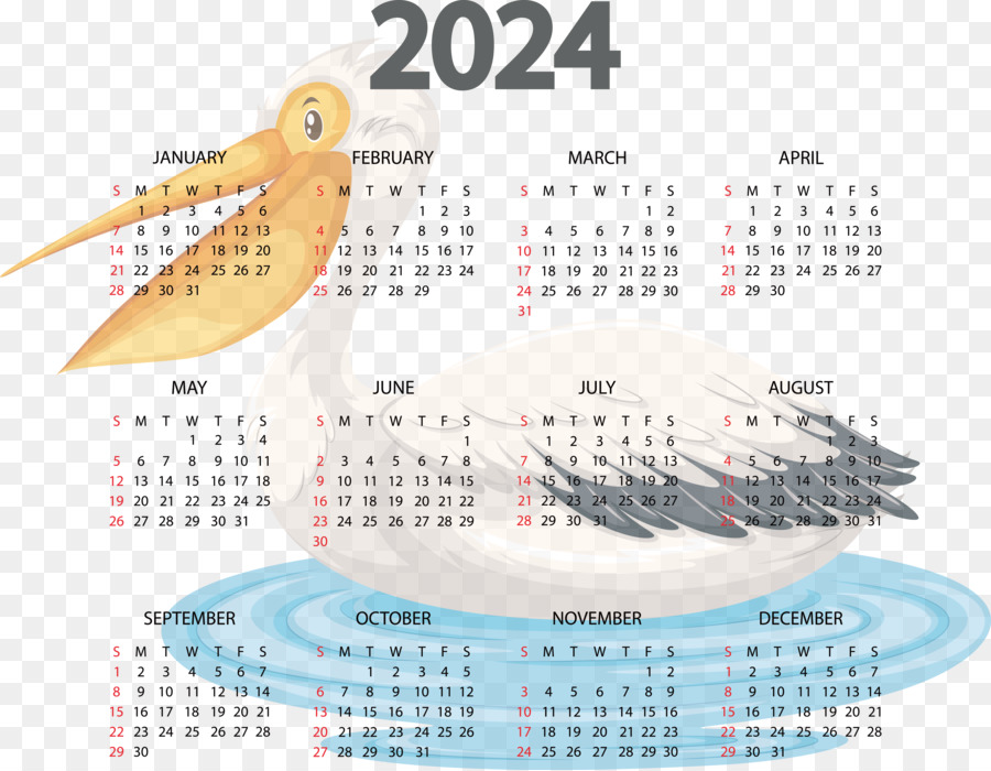 Calendario，2023 Año Nuevo PNG