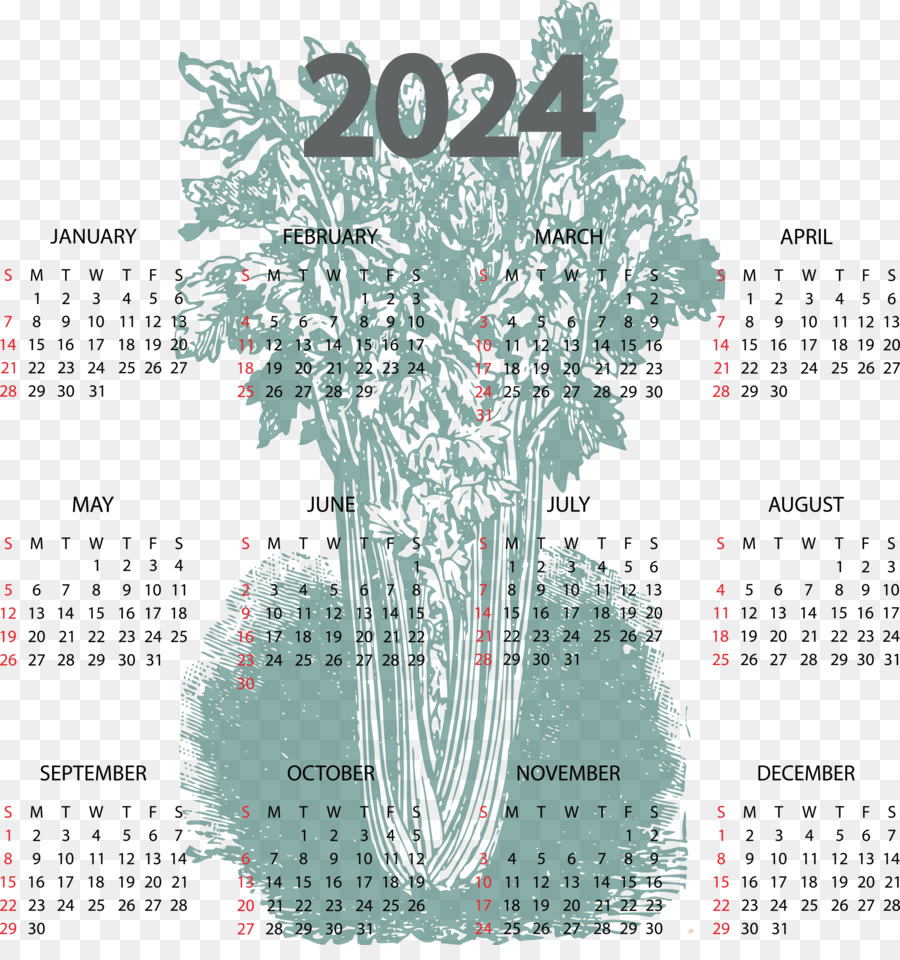 Calendario，Árbol PNG