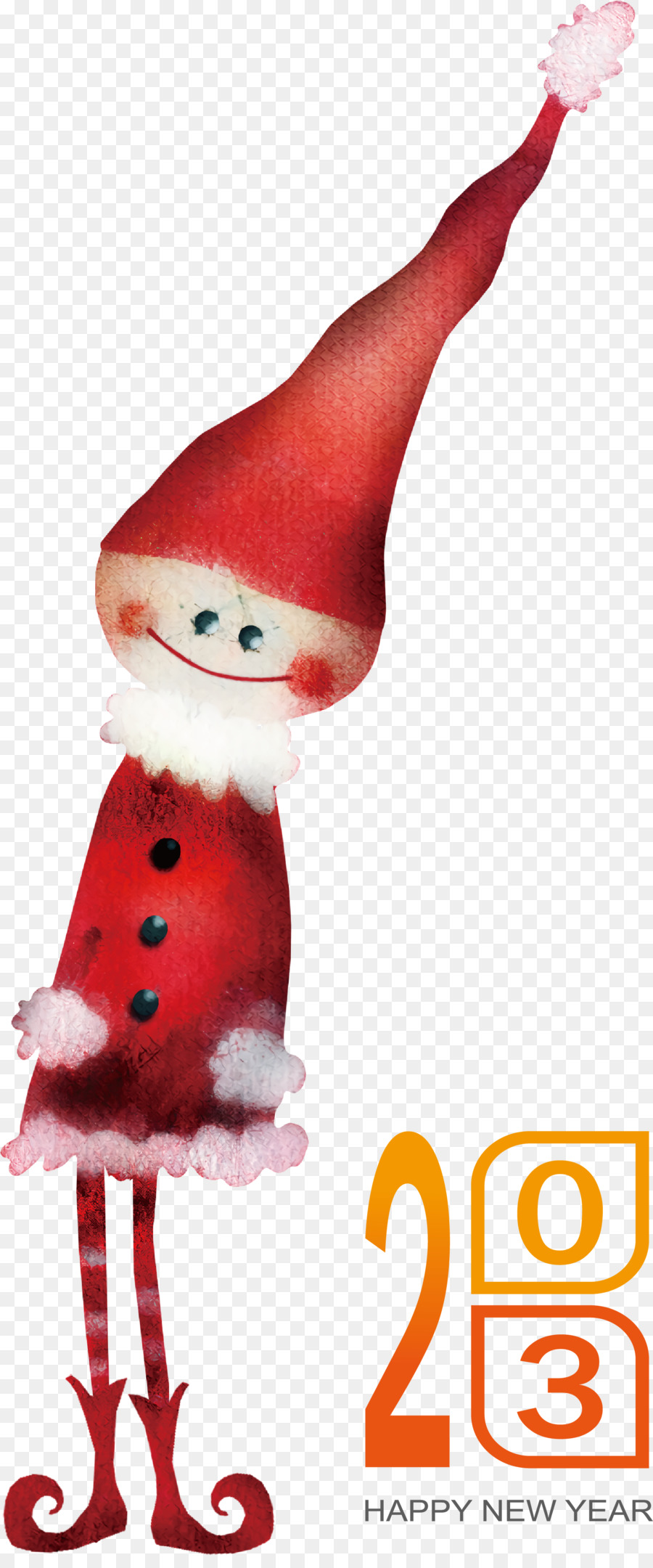 Elfo De Año Nuevo，Papá Noel PNG